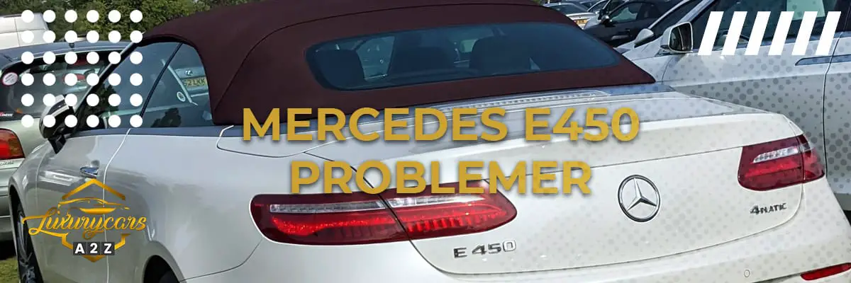 Mercedes E450 problemer