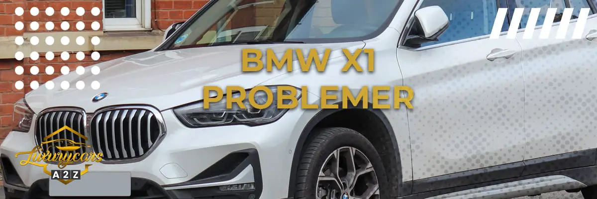BMW X1 Problemer