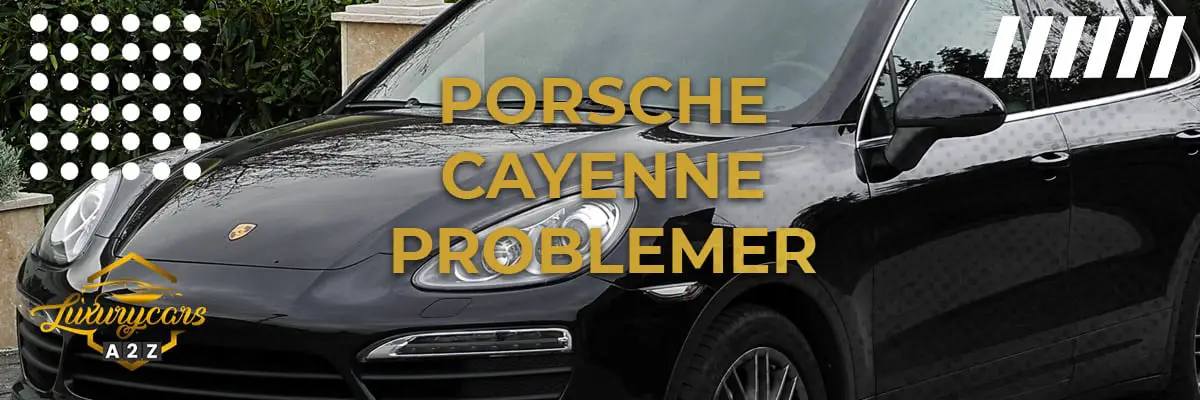 Porsche Cayenne Problemer