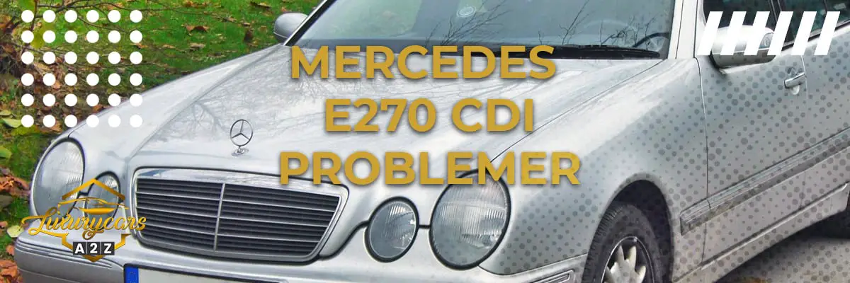 Mercedes E270 CDI problemer & feil