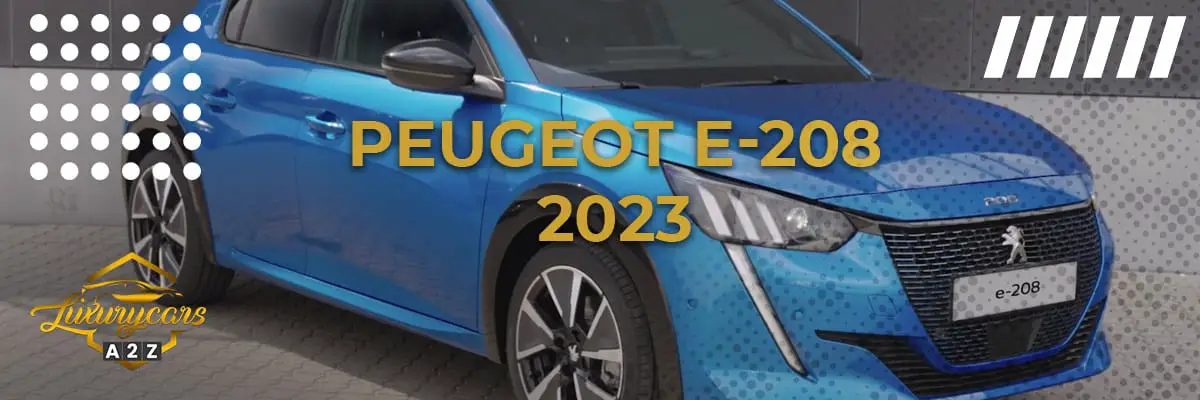 2023 Peugeot e-208